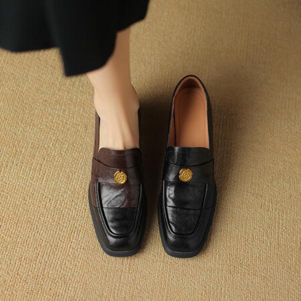 Exquisite Handmade Leather Women's Shoes: Luxury Craftsmanship and Elegance(Easn20181552)