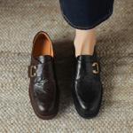 Exquisite Handmade Leather Women's Shoes for Luxurious Elegance(Easn20181539)