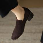 Handcrafted Luxury Genuine Leather Women's Shoes: Elegant Artistry Redefined(Easn20181550)