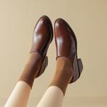 Exquisite Handcrafted Leather Women’s Shoes for Timeless Elegance(Easn20181509)