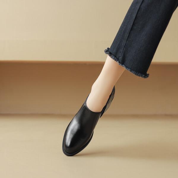 Exquisite Handcrafted Leather Women’s Shoes for Timeless Elegance(Easn20181509)