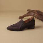 Handcrafted Leather Women's Shoes: Luxurious Elegance in Every Stitch(Easn20181560)