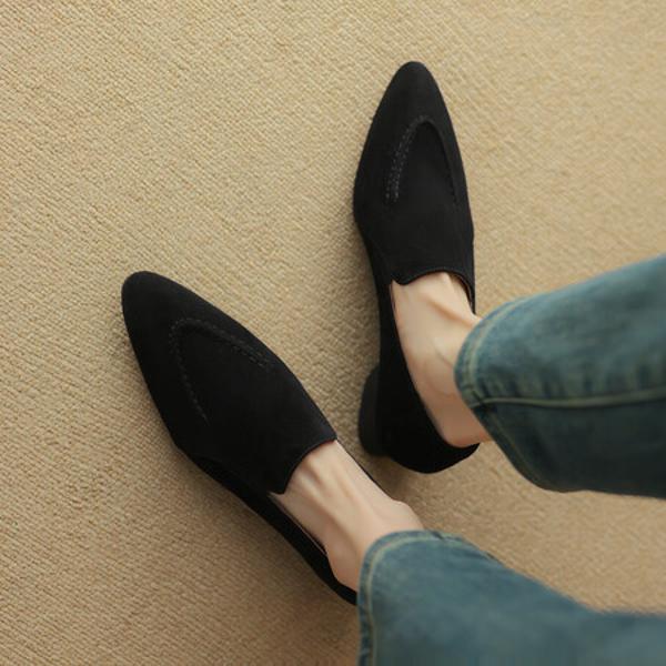 Handcrafted Leather Women's Shoes: Luxurious Elegance in Every Stitch(Easn20181560)