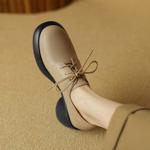 Handcrafted Genuine Leather Women’s Shoes: Elegance Redefined(Easn20181565)