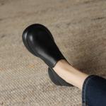 Exquisite Handcrafted Genuine Leather Women's Shoes: Luxurious Elegance Redefined(Easn20181580)