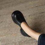 Handcrafted Luxurious Leather Women’s Shoes: Elegance in Every Stitch(Easn20181579)