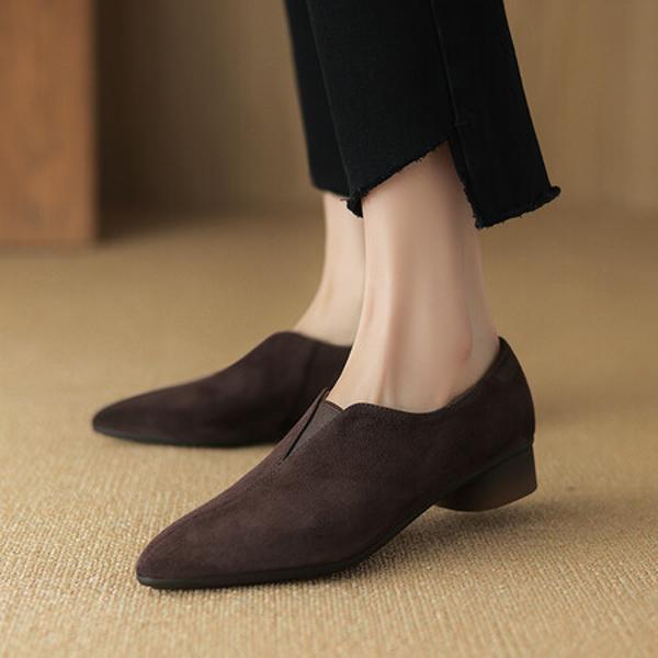 Elegant Handcrafted Leather Women's Shoes - Luxury & Quality Craftsmanship(Easn20181570)