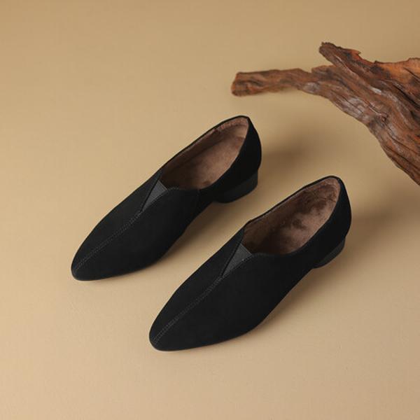 Elegant Handcrafted Leather Women's Shoes - Luxury & Quality Craftsmanship(Easn20181570)