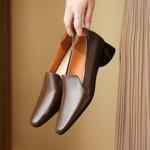 Handcrafted Genuine Leather Women's Shoes: Elegance Meets Luxury Quality(Easn20181519)