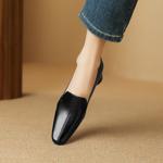 Handcrafted Genuine Leather Women's Shoes: Elegance Meets Luxury Quality(Easn20181519)