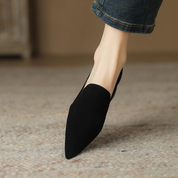 Exquisite Handcrafted Genuine Leather Women's Shoes for Elegant Luxury(Easn20181585)