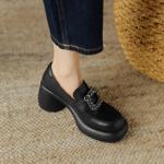 Handcrafted Leather Women's Shoes: Luxurious Elegance & Superior Craftsmanship(Easn20181598)