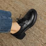 Exquisite Handmade Genuine Leather Women's Shoes: A Touch of Luxury and Elegance(Easn20181612)