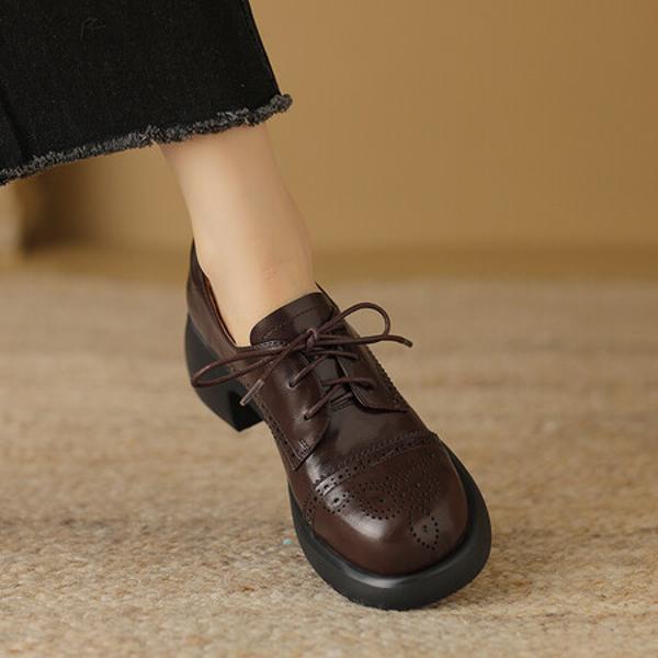 Exquisite Handcrafted Leather Women's Shoes: Elegance and Luxury Redefined(Easn20181613)