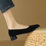 Handcrafted Luxury Leather Women's Shoes with Exquisite Craftsmanship(Easn20181606)