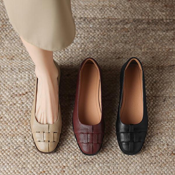 Luxury Handmade Leather Women’s Shoes: Exquisite Craftsmanship and Elegance(Easn20181810)