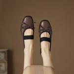 Exquisite Handmade Leather Women's Shoes: Elegance Meets Luxury Craftsmanship(Easn20181813)