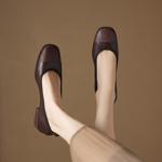 Luxury Handcrafted Genuine Leather Women's Shoes: Elegance Redefined(Easn20181822)