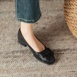 Exquisite Handcrafted Leather Women's Shoes - Luxurious Elegance(Easn20181823)