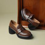 Exquisite Handmade Leather Women's Shoes: Luxury Craftsmanship(Easn20181561)