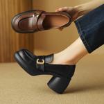 Exquisite Handmade Leather Women's Shoes: Luxury Craftsmanship(Easn20181561)