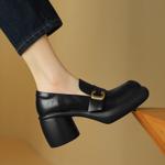 Exquisite Handmade Leather Women's Shoes: Luxury Craftsmanship(Easn20181561)