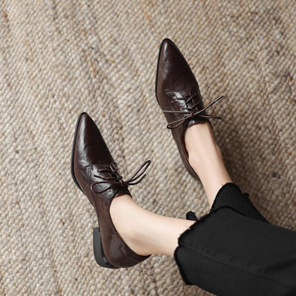 Luxury Handcrafted Leather Women’s Shoes Elegance(Easn20181828)