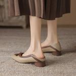 Handcrafted Genuine Leather Women's Shoes: Exquisite Quality & Timeless Elegance(Easn20181868)