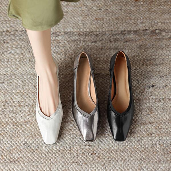 Elegant Handcrafted Leather Women's Shoes: Luxurious Quality & Craftsmanship(Easn20181872)