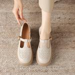 Handcrafted Luxury Leather Women's Shoes: Elegance Meets Artistry(Easn20181836)