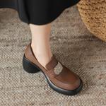 Elegance in Every Step: Handcrafted Luxury Leather Women’s Shoes(Easn20181835)