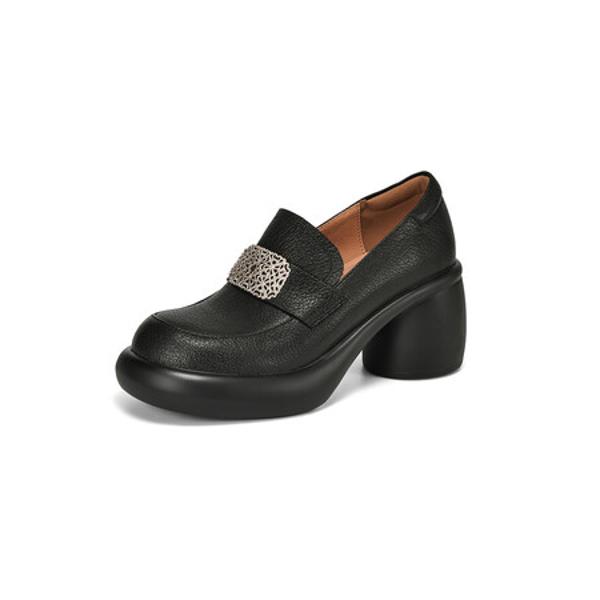 Elegance in Every Step: Handcrafted Luxury Leather Women’s Shoes(Easn20181835)