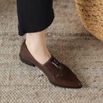 Exquisite Handcrafted Leather Women's Shoes: Luxury, Elegance, and Quality Craftsmanship(Easn20181829)