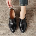 Handcrafted Leather Women’s Shoes: Luxurious Elegance Redefined(Easn20181862)