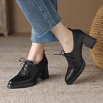 Handcrafted Luxury Leather Women’s Shoes(Easn20181870)