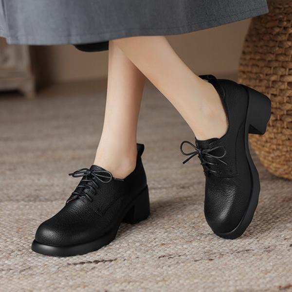 Exquisite Handcrafted Leather Women's Shoes: Luxury & Elegance Redefined(Easn20181888)