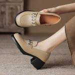 Handcrafted Luxury Leather Women's Shoes, Exquisite Craftsmanship(Easn20181889)