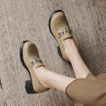 Handcrafted Luxury Leather Women's Shoes, Exquisite Craftsmanship(Easn20181889)