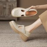 Handcrafted Leather Women's Shoes: Elegance and Quality(Easn20181883)