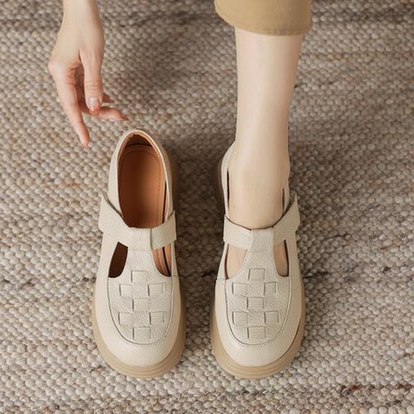 Handcrafted Leather Women's Shoes: Elegance and Quality(Easn20181883)