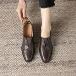 Exquisite Handcrafted Leather Women's Shoes: Luxury, Elegance, Quality(Easn20181882)