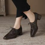 Handcrafted Genuine Leather Women's Shoes - Elegant Luxury with Superior Craftsmanship(Easn20181880)