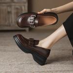 Handcrafted Luxury Leather Women's Shoes - Elegance Redefined(Easn20181887)