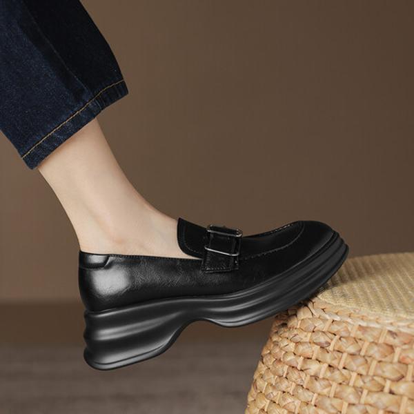 Handcrafted Luxury Leather Women's Shoes - Elegance Redefined(Easn20181887)