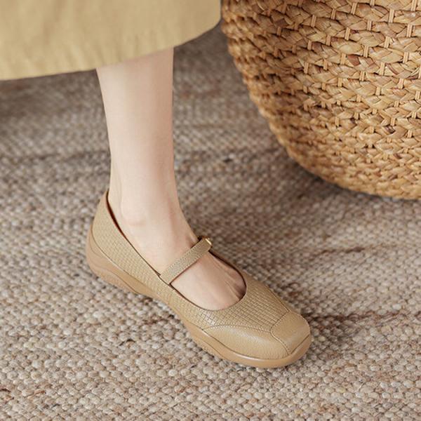 Elegantly Crafted Luxury Genuine Leather Handmade Women's Shoes(Easn20181910)