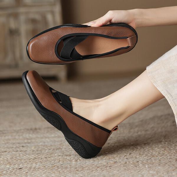 Elegant Handmade Leather Women’s Shoes – Luxury Quality(Easn20181896)