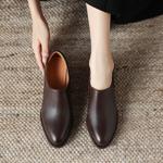 Exquisite Handmade Leather Women's Shoes: Luxury, Craftsmanship, Elegance(Easn20181903)