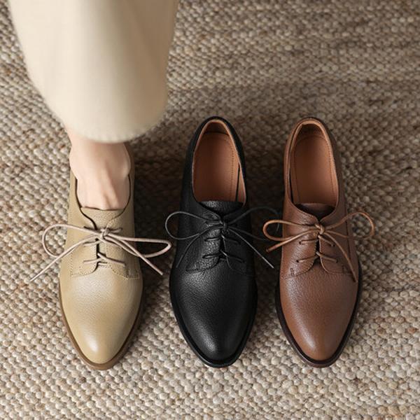 Luxury Handcrafted Leather Women's Shoes: Elegance in Every Stitch(Easn20181901)