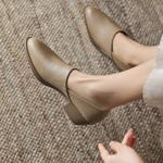 Handcrafted Luxury Leather Women's Shoes: Elegance in Every Stitch(Easn20181905)