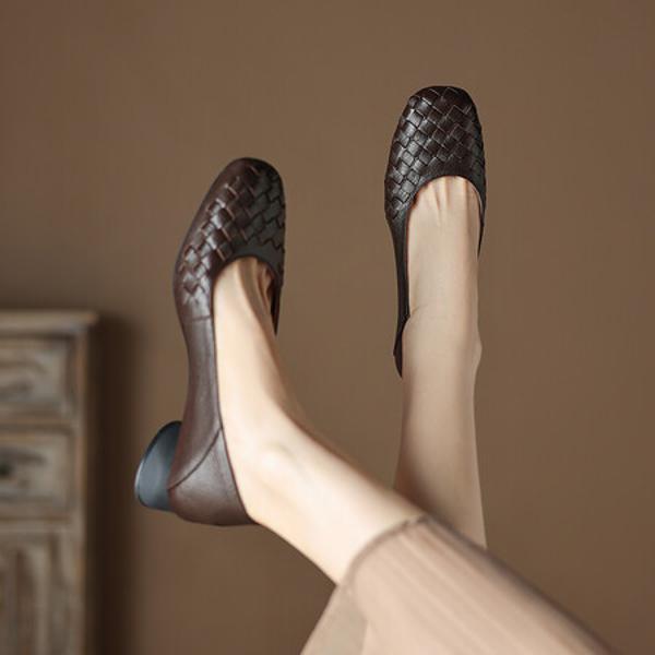 Elegant Handmade Leather Shoes: Luxury Craftsmanship(Easn20181908)